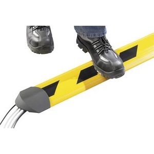 Serpa, Serpa Kabelbrücke TPE (Geruchneutrales Spezialgummigemisch) Gelb, Schwarz Anzahl Kanäle: 5 3000 mm Inhalt: 1 St., Kabelbrücken B15 CB Compact, 3000 mm, gelb/schwarz gestreift