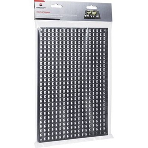 TOOLCRAFT, TOOLCRAFT 553945 Lochplattenwand (L x B) 278 mm x 194 mm 1 St., 