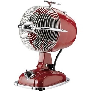 Casa Fan, Tischventilator RetroJet rubinrot, 