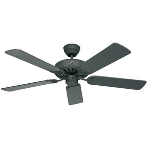 undefined, Deckenventilator CLASSIC ROYAL Rotorblatt-Ø 1320 mm Lack graphit, CasaFan Classic Royal 132 GR Deckenventilator 59 W (Ø x H) 132 cm x 230 mm Graphit