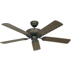 undefined, Deckenventilator CLASSIC ROYAL Rotorblatt-Ø 1030 mm Nussbaum / braun antik / bronze, CasaFan Classic Royal 103 BA Deckenventilator 48 W (Ø x H) 103 cm x 230 mm Braun