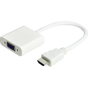 JJ JouJye, JJ JouJye HDMI / VGA Adapter [1x HDMI-Stecker - 1x VGA-Buchse] Weiß, 
