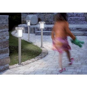 Esotec, Ancona - LED Solarleuchte aus Edelstahl, 