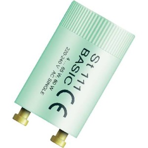 LEDVANCE, LEDVANCE Leuchtstoffröhren Starter 2er Set 230 V 4 bis 80 W, OSRAM Leuchtstoffröhren Starter ST1111 4/65W 2er Set 230 V 4 bis 65 W