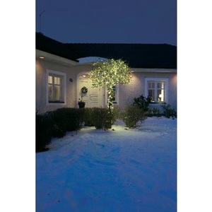 Konstmide CHRISTMAS, LED-Microlichterkette warmweiß 40-flammig 16,24 m, Konstsmide LED-Lichterkette 1624 cm lang 40 LEDs schwarz