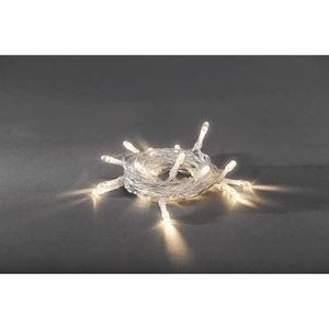 Konstmide CHRISTMAS, Stimmungsgebende LED-Lichterkette 20-flg. warmweiß, Konstsmide 1408-103 Micro-Lichterkette Innen batteriebetrieben Anzahl Leuchtmittel 20 LED Warmweiß