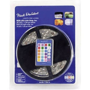 Paul Neuhaus, Paul Neuhaus 1198-70 LED-Streifen-Komplettset EEK: LED (A++ - E) mit Stecker 230 V 500 cm RGB
