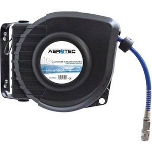 Aerotec, Druckluft-Schlauchtrommel 8 m 10 bar Aerotec Wandbefestigung, Aerotec Aero 8 Automatik Druckluft-Schlauchtrommel 8 m 10 bar Wandbefestigung
