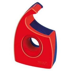 Tesa, tesa Klebeband-Abroller 57444 Rot, Blau, tesa Klebebandabroller tesafilm Easy Cut Blau, Rot 19 mm (B) x 33 m (L) Kunststoff