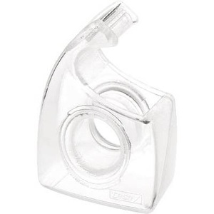 Tesa, tesa Klebeband-Abroller 57445 Transparent, tesa Klebebandabroller tesafilm Easy Cut Transparent 19 mm (B) x 10 m (L) Kunststoff