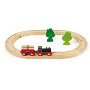 BRIO, BRIO Kleines Starter-Set, Eisenbahn-Set STARTERSET WALDBAHN 14-teilig