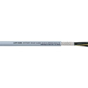 LAPP, LAPP ÖLFLEX® CLASSIC 135 CH Steuerleitung 18 G 1 mm² Grau 1123284 50 m, 