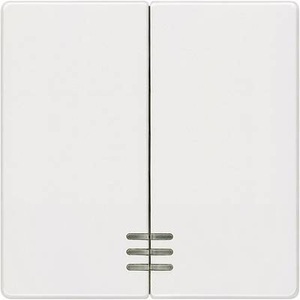 Siemens, Siemens Abdeckung Jalousie-Schalter/-Taster Delta Weiß 5TG6214, Siemens Schalterprogramm Abdeckung Jalousie-Schalter/-Taster Delta Weiß 5TG6214