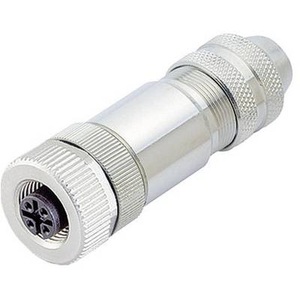 Binder 99-1430-814-04 Sensor-/Aktor-Steckverbinder, unkonfektioniert M12 Buchse, gerade Polzahl: 4 1 St.