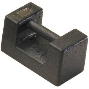 Kern, Kern 366-87 M3 Blockgewicht 10 kg, Gusseisen, Kern 366-87 M3 10 kg Prüfgewicht Block, Gusseisen lackiert maximal mögliche Menge je Palette: 60, Flatrate (max. 300kg):
