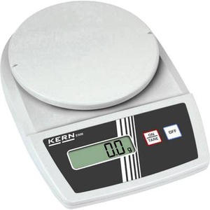 Kern, Kern Briefwaage Wägebereich (max.) 6 kg Ablesbarkeit 0.1 g netzbetrieben, batteriebetrieben Weiß, Kern EMB 6000-1 Briefwaage Wägebereich (max.) 6 kg Ablesbarkeit 0.1 g netzbetrieben, batteriebetrieben Weiß