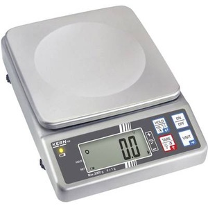Kern, Kern FOB 1.5K0.5 Briefwaage Wägebereich (max.) 1.5 kg Ablesbarkeit 0.5 g netzbetrieben, akkubetrieben Silber, Kern FOB 1.5K0.5 Briefwaage Wägebereich (max.) 1.5 kg Ablesbarkeit 0.5 g netzbetrieben, akkubetrieben Silber