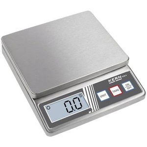 Kern, Kern Briefwaage Wägebereich (max.) 5 kg Ablesbarkeit 1 g batteriebetrieben Silber, Kern FOB 5K1S Briefwaage Wägebereich (max.) 5 kg Ablesbarkeit 1 g batteriebetrieben Silber