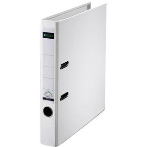 Leitz, Leitz Ordner 1015 DIN A4 Rückenbreite: 52 mm Weiß 2 Bügel 10155001, Leitz Ordner 1015 DIN A4 Rückenbreite: 52 mm Weiß 2 Bügel 10155001