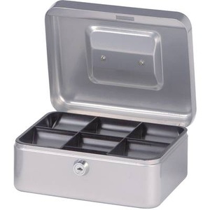 Maul, Maul 19200 Geldkassette (B x H x T) 200 x 90 x 170 mm Silber, Maul Geldkassette 2, 20cm x 17cm x 9cm, silber, 5610295
