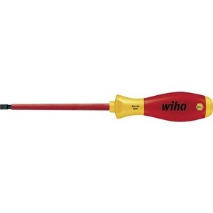 Wiha, VDE Schlitz-Schraubendreher Wiha SoftFinish electric 00824 Klingenbreite: 4.5 mm Klingenlänge: 125 mm, 