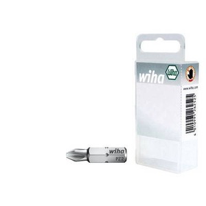 Wiha, Wiha SB-Bit 7012 Z Kreuzschlitz-Bit PZ 2 Chrom-Vanadium Stahl gehärtet C 6.3 1 St., 