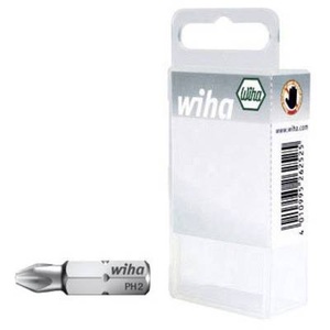 Wiha, Wiha SB-Bit 7011 Z Kreuzschlitz-Bit PH 1 Chrom-Vanadium Stahl C 6.3 1 St., 