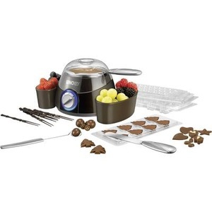 Unold, Schokoladenbrunnen Unold Chokolatier Braun, Silber, Chocolatier 48667, Fondue