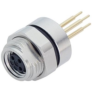 Binder 09-3412-80-03 Sensor-/Aktor-Einbausteckverbinder M8 Buchse, gerade Polzahl: 3 1 St.