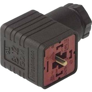 Hirschmann, Rechteck-Steckverbinder GDM - Serie Schwarz GDM 3011 J Pole:3 + PE Hirschmann Inhalt: 200 St., 