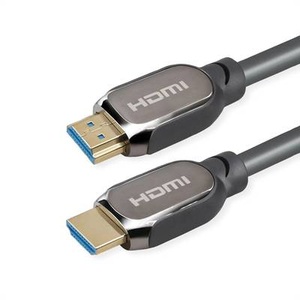 ROLINE, Roline HDMI Anschlusskabel HDMI-A Stecker 1 m Schwarz 11046010 doppelt geschirmt HDMI-Kabel, ROLINE ATC 8K HDMI Ultra HD Kabel mit Ethernet, ST/ST, schwarz, 1 m
