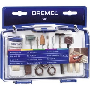 Dremel, Mehrzweck-Set Dremel 687 Dremel 26150687JA, Dremel Zubehörset 687, 52-teilig
