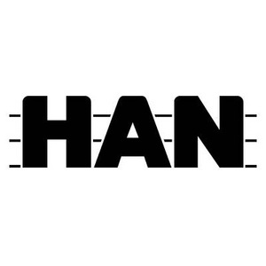 HAN, HAN GRIP KARMA 18198-05 Papierkorb 18 l (Ø x H) 312 mm x 350 mm Recycling Kunststoff Grün 1 St., HAN Papierkorb KARMA 18198-05 18Liter Kunststoff öko-grün
