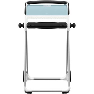 undefined, Putzpapierabroller Bodenständer türkis / weiß, TORK 652000 652000 Wischtuchbodenständer Plastik, Stahl Türkis, Weiß 1 St.