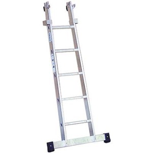 KRAUSE, Krause 802606 Glasreinigerleiter Unterteil, Glasreinigerleiter, Unterteil, 5 Sprossen