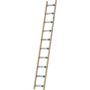 KRAUSE, Krause 804235 Aluminium, Holz Dachleiter Silber, Hell-Braun 7.5 kg, Krause 804235 Aluminium, Holz Dachleiter Silber, Hellbraun 7.5 kg