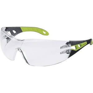 Uvex, Uvex 9192225 Schutzbrille Schwarz, Grün, uvex pheos 9192225 Schutzbrille inkl. UV-Schutz Schwarz, Grün