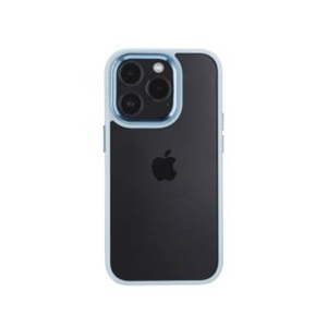 HAMA, Hama Cam Protect Backcover Apple iPhone 14 Pro Durchsichtig, Blau MagSafe kompatibel, hama 00138152 Handyhülle Cam Protect für Apple iPhone 14 Pro, durchsichtig, Blau