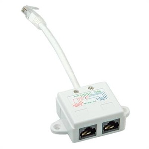 VALUE, Value Netzwerk T-Adapter CAT 5e Weiß, VALUE T-Adapter Kat.5e (Class D), UTP