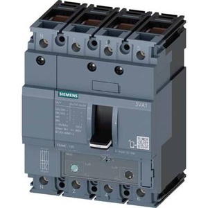 Siemens, Leistungsschalter 1 St. Siemens 3VA1110-3EF46-0AA0 Einstellbereich (Strom): 70 - 100 A Schaltspannung (max.): 690 V/AC, Siemens 3VA1110-3EF46-0AA0 Leistungsschalter 1 St. Einstellbereich (Strom): 70 - 100 A Schaltspannung (max.): 690 V/AC