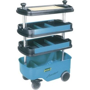 Hazet, Hazet 166 C Werkstattwagen 166 C - HAZET Abmessungen:(L x B x H) 725 x 398 x 1098 mm, HAZET Werkzeugwagen ASSISTENT 166, Modell 166C, Länge x Breite x Höhe 725 x 398 x 1102 mm, 3 Etagen, Bodenwanne