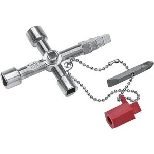 undefined, 811950 Schaltschrankschlüssel, Knipex 811950 Schaltschrankschlüssel 1 St.