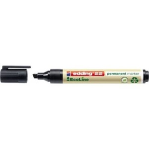 edding, Edding Permanentmarker edding 22 permanent marker EcoLine Schwarz wasserfest: Ja 4-22001, Edding 22, Permanent Marker, 1.5-3mm, schwarz, 4-22001