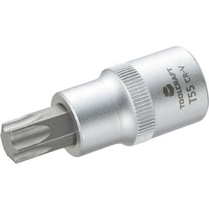 TOOLCRAFT, TOOLCRAFT 816169 Innen-TORX Steckschlüssel-Bit-Einsatz T 55 1/2 (12.5 mm), 