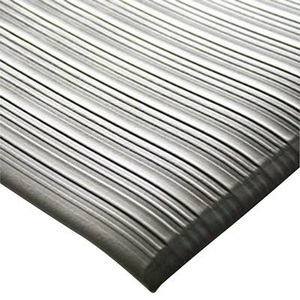undefined, Anti-Ermüdungsmatte Breite 910 mm, pro lfd. m grau, COBA Europe AL060003C Orhomat Ribbed Arbeitsplatzmatte (Meterware) Grau