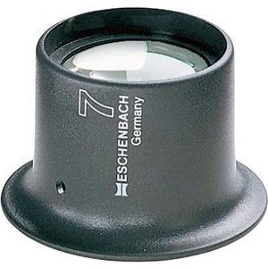Eschenbach, Uhrmacherlupe Vergrößerungsfaktor: 3 x Linsengröße: (Ø) 25 mm Anthrazit Eschenbach 11243, 