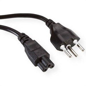 VALUE, Value 19.99.2097 - Netzkabel (Schwarz), ProLine, Stromkabel / Netzteil, VALUE Netzkabel T12/C5, 3pol (1.0 m), Produkte & Wohnen