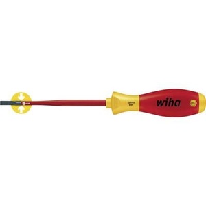 VDE Schlitz-Schraubendreher Wiha SoftFinish electric slimFix 3201 35390 Klingenbreite: 4 mm Klingenlänge: 100 mm