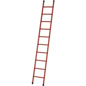 Zarges, ZARGES 41253 Anlegeleiter, Anlegeleiter 10 Sprossen GFK Leiterlänge 2990mm Arbeits-H.b.ca.3850mm