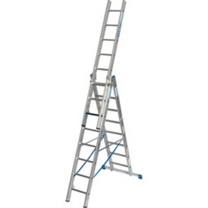 KRAUSE, Krause 131652 131652 Aluminium Mehrzweckleiter inkl. Traverse Arbeitshöhe (max.): 5.95 m 20.8 kg, Krause 131652 131652 Aluminium Multifunktionsleiter inkl. Traverse Arbeitshöhe (max.): 5.95 m 20.8 kg